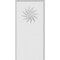 Ekena Millwork Standard Foster Spiral Plinth Block With Beveled Edge, 4"W x 8"H x 3/4"P PBP040X080X075FOS13 - alternate 3